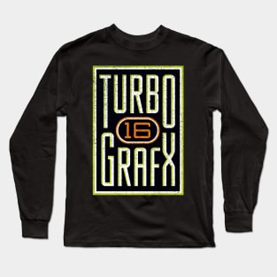 TurboGrafx 16 Logo Long Sleeve T-Shirt